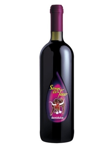 Sange De Taur Rosu Demidulce 0.75L
