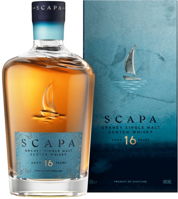 Scapa Orkney Single Malt Scotch Whisky 16 YO 0.75L