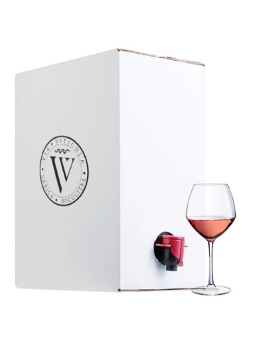 Via Viticola Sarica Niculitel Rose Demisec Bag in Box 10L