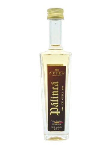 Zetea Palinca De Gutui 50% Mini 50ml