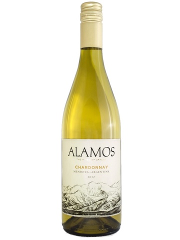 Alamos Chardonnay Mendoza Argentina 2018 0.75L