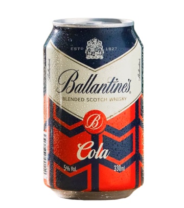 Ballantine's & Cola Doza 0,33L