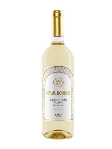 Beciul Domnesc, Sauvignon Blanc, Demisec, 14.5%, 0.75L