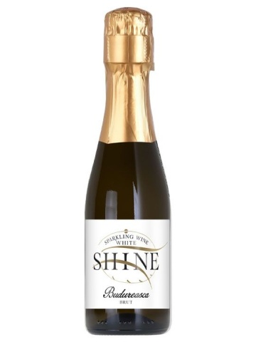 Budureasca Spumant Shine Alb Brut 0.2 L