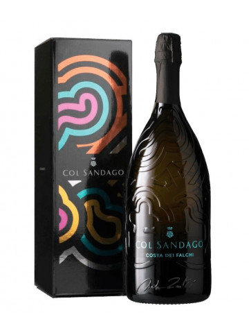 Col Sandago Costa dei Falchi Conegliano Valdobbiadene Prosecco Superiore DOCG Rive di Collalto Extra Brut Magnum 1.5L
