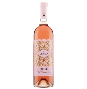 Cricova Ornament Rose Demidulce 0.75L