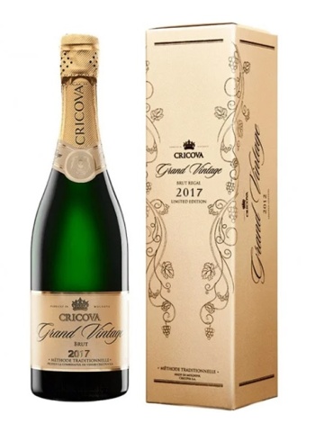 Cricova Spumant Grand Vintage 2017 0,75L