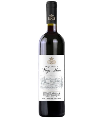 Domeniile Vînju Mare Cabernet Sauvignon, Fetească Neagră rosu demidulce 0.75L