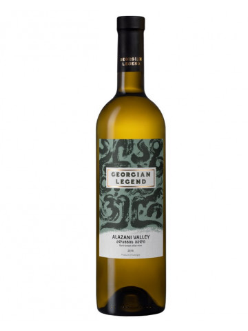 Georgian Legend Alazani Valley Vin Rkatsiteli & Mtsvane Alb Demidulce 0.75L