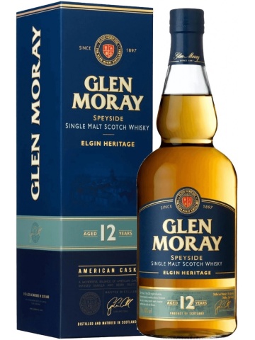 Glen Moray 12 YO Single Malt Whisky 0.7L