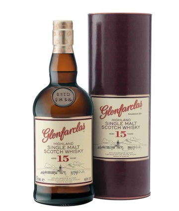 Glenfarclas Highland Single Malt Scotch Whisky 15 YO 0.7L