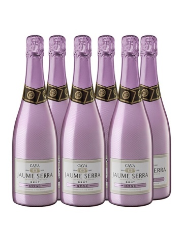 Jaume Serra Vin Spumant Cava Brut Rose 0.75L