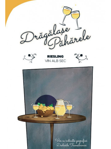 Jidvei Dragalase Paharele Riesling Sec Bag in Box 5L