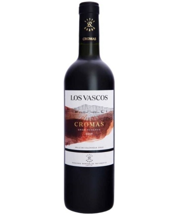 Los Vascos Cromas Cabernet Sauvignon Gran Reserva 2018 0.75L