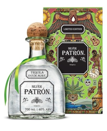 Patron Silver Mexican Heritage Tin 0.7L