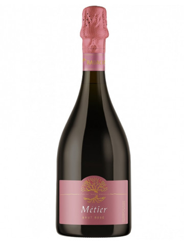 Radacini Spumant Metier Brut Rose Metoda Traditionala 0.75L