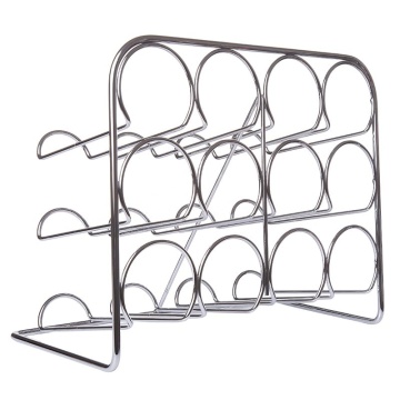 Raft cromat Pisa pentru 12 sticle