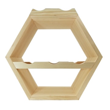 Raft hexagonal 5 sticle si suport exterior