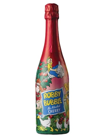 Robby Bubble Sampanie Copii Cirese 0.75L