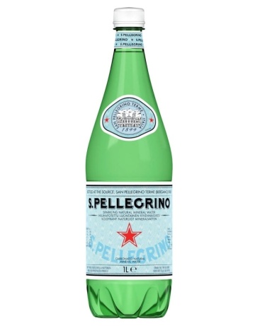 San Pellegrino Apa Minerala Naturala Carbogazoasa Pet 1L