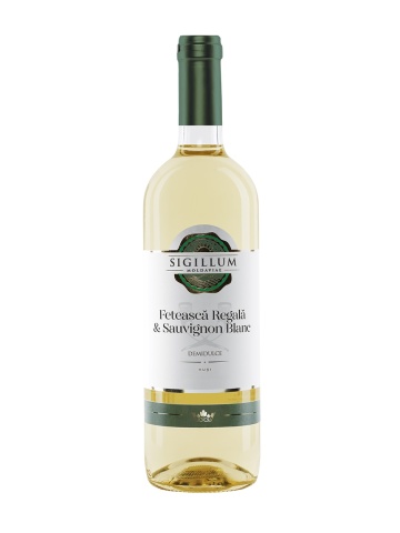 Sigillum Moldaviae, Fetească Regală & Sauvignon Blanc, Demidulce 0.75L