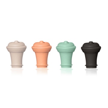 Vacu Vin Set 4 dopuri vacuumare colorate