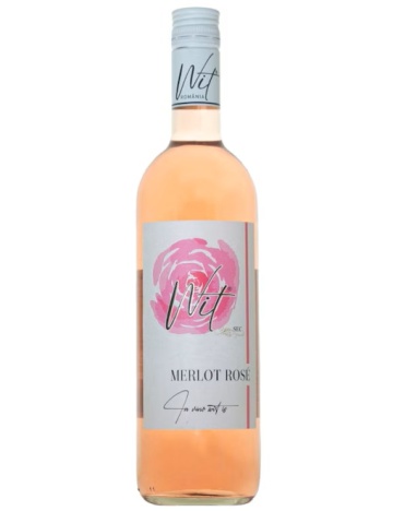 Wit Merlot sec rose 0.75L