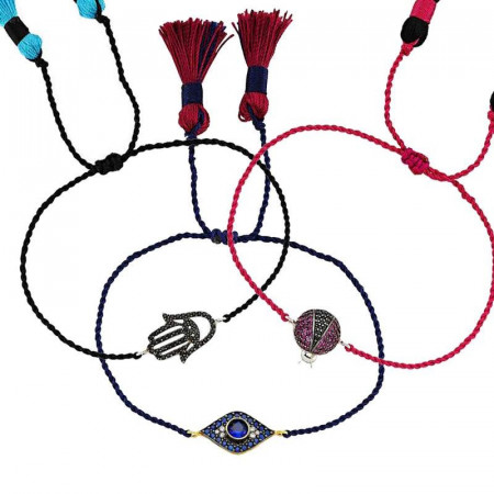 Wholesale Silver Turkish Evil Eye Bracelets and Hamsa Jewelry