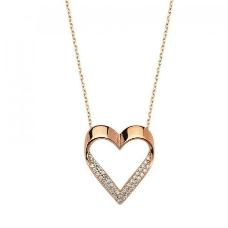 Sterling Silver Wholesale Necklace Heart