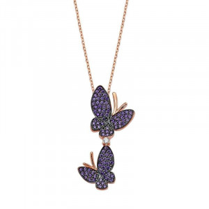 Butterfly Jewelry Wholesale Turkish Silver Pendant