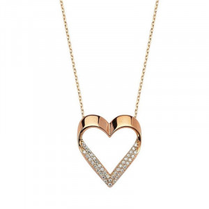 Sterling Silver Wholesale Necklace Heart