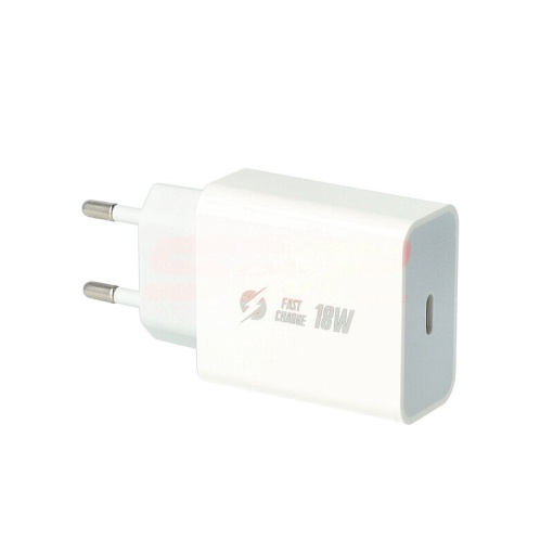 Adaptor priza Type-C Fast Charge 18W MCS-18 WHITE