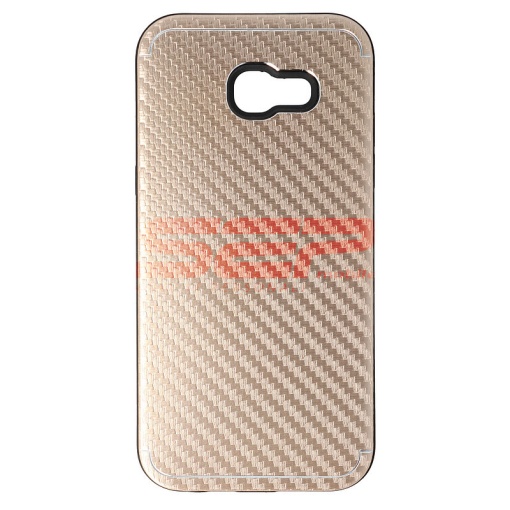 Husa ALU Carbon Samsung Galaxy A5 2017 Gold