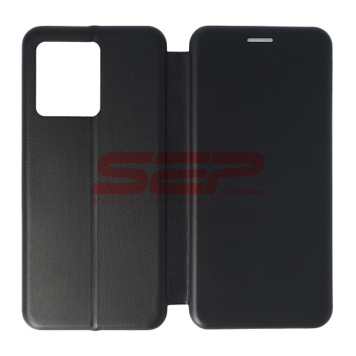 Husa FlipCover Round Motorola Edge 40 Neo Black