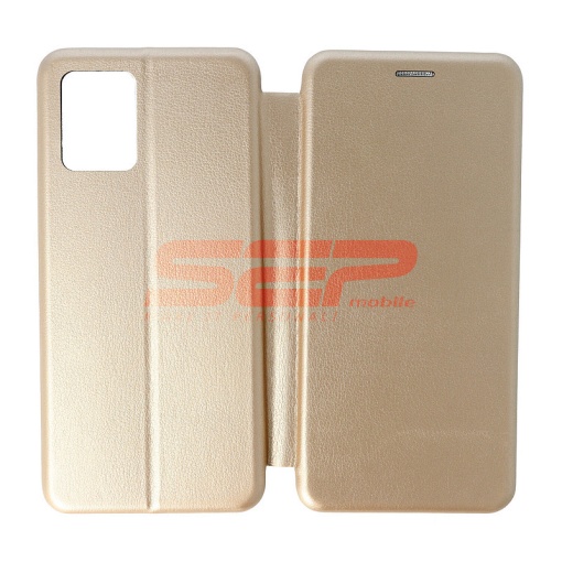 Husa FlipCover Round Motorola Moto E13 Gold