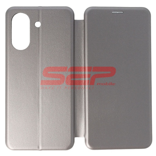 Husa FlipCover Round Xiaomi Redmi 13C Fossil Grey