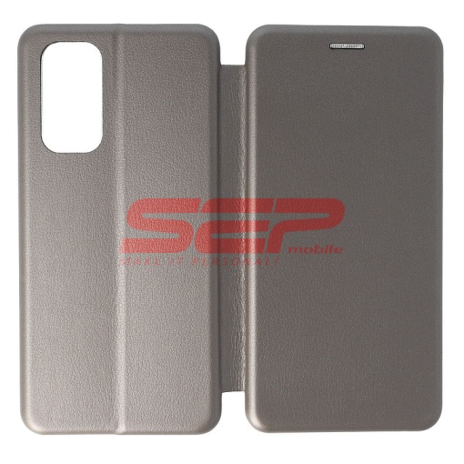 Husa FlipCover Round Xiaomi Redmi Note 11 Fossil Grey