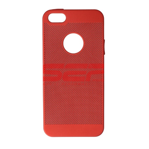 Husa Metallic Mesh Apple iPhone 5G / 5S / SE RED