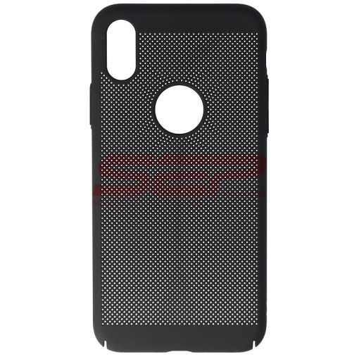 Husa Metallic Mesh Apple iPhone X / XS BLACK