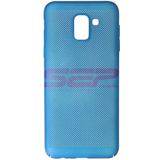 Husa Metallic Mesh Samsung Galaxy J6 (2018) BLUE