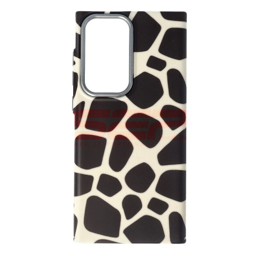 Husa PC Animal Print Samsung Galaxy S23 Ultra Giraffe