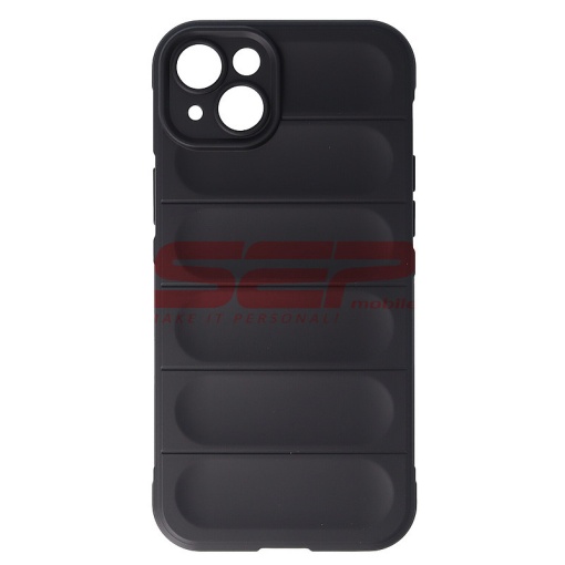 Husa Rubber Silicone Apple iPhone 15 Plus Black