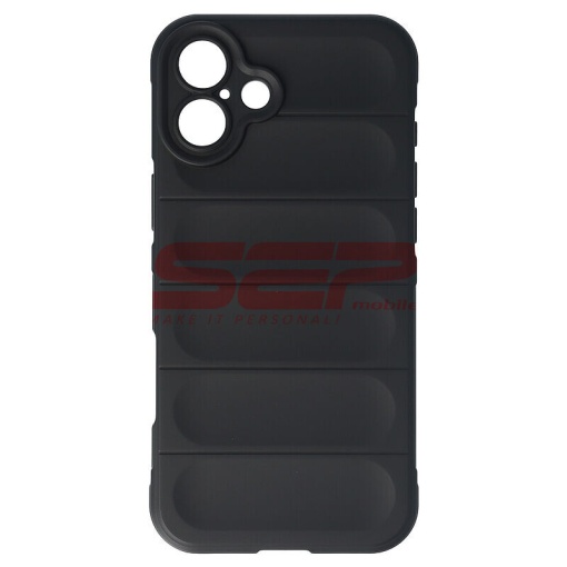 Husa Rubber Silicone Apple iPhone 16 Plus Black