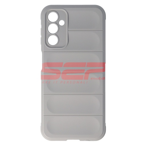 Husa Rubber Silicone Samsung Galaxy A14 5G Silver