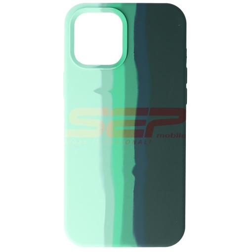 Husa silicon High Copy Rainbow Apple iPhone 12 Pro Max No.02