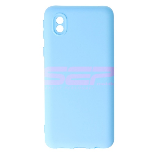 Husa silicon High Copy Samsung Galaxy A01 Core Light Blue