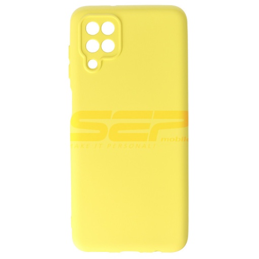 Husa silicon High Copy Samsung Galaxy A12 Yellow