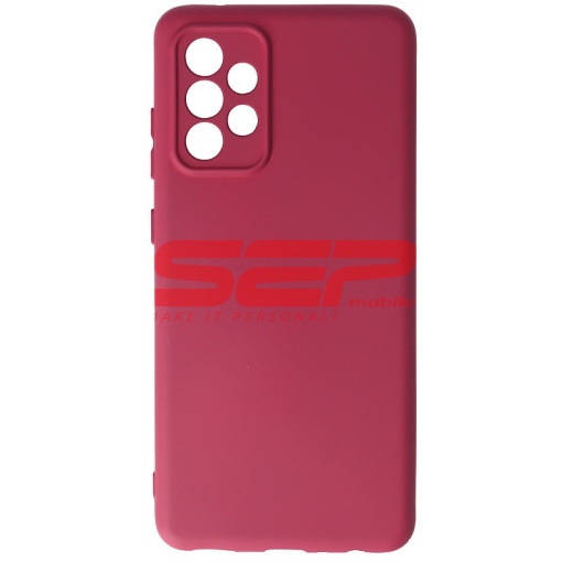 Husa silicon High Copy Samsung Galaxy A72 Burgundy