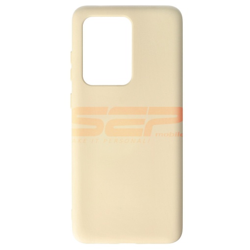 Husa silicon High Copy Samsung Galaxy S20 Ultra Gardenia