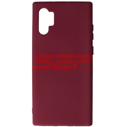 Husa silicon High Copy Samsung Galaxy S21 Burgundy